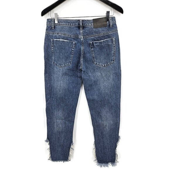 New One by One Teaspoon X Awesome Baggies Jeans Womens 22 Regular Low Waist - Picture 3 of 6